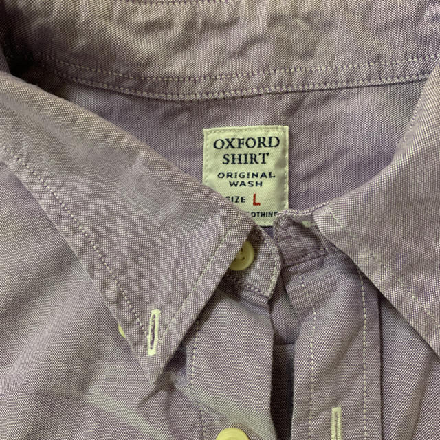 ユニクロ　オックスフォード　長袖シャツ メンズのトップス(シャツ)の商品写真