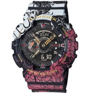 ジーショック(G-SHOCK)のワンピース × Gショック GA-110JOP-1A4JR ルフィ(腕時計(デジタル))