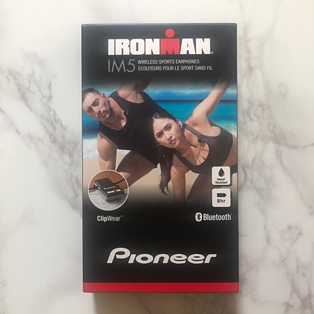 Pioneer(パイオニア)のワイヤレスイヤホン　IRONMAN  SE-IM5BT(H) スマホ/家電/カメラのオーディオ機器(ヘッドフォン/イヤフォン)の商品写真