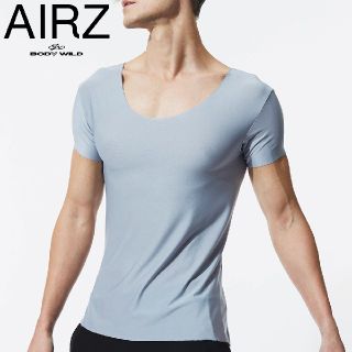 グンゼ(GUNZE)の新品 BODY WILD AIRZ ボートネックTシャツ インナーシャツ(Tシャツ/カットソー(半袖/袖なし))