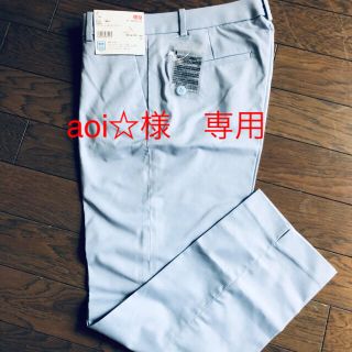 ユニクロ(UNIQLO)のドライストレッチ　クロップドパンツ(クロップドパンツ)