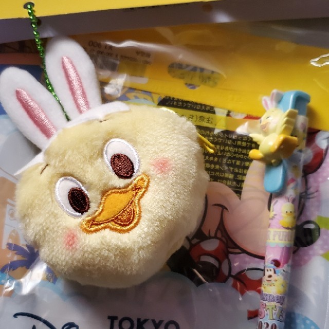 Disney(ディズニー)のうさぴよ 🐰💛🐰 エンタメ/ホビーのおもちゃ/ぬいぐるみ(キャラクターグッズ)の商品写真