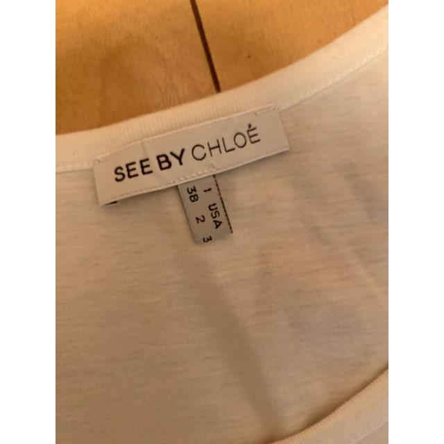 SEE BY CHLOE(シーバイクロエ)のTシャツワンピース レディースのワンピース(ひざ丈ワンピース)の商品写真