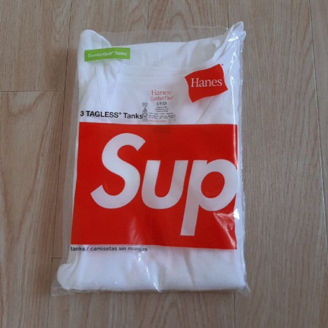 Supreme(シュプリーム)のSupreme Hanes Tagless Tank Top 2枚セット S メンズのトップス(タンクトップ)の商品写真