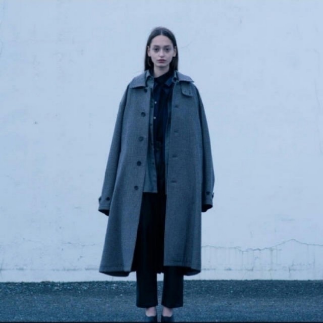 stein 19AW OVERSLEEVE INVESTIGATED COAT メンズのジャケット/アウター(ステンカラーコート)の商品写真