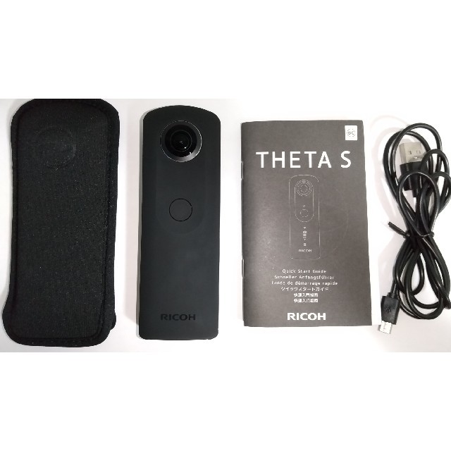 RICOH THETA S 360度 全天球カメラ 新品 www.gold-and-wood.com