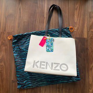 ケンゾ H&M KENZO コラボ 本革バッグ　カバン