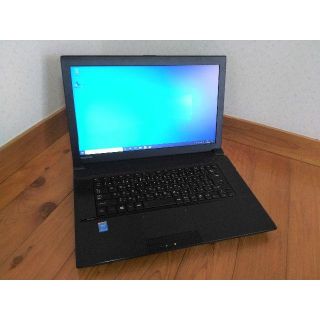 トウシバ(東芝)のDynaBook Satellite B554M「大画面！テンキーレス」(ノートPC)