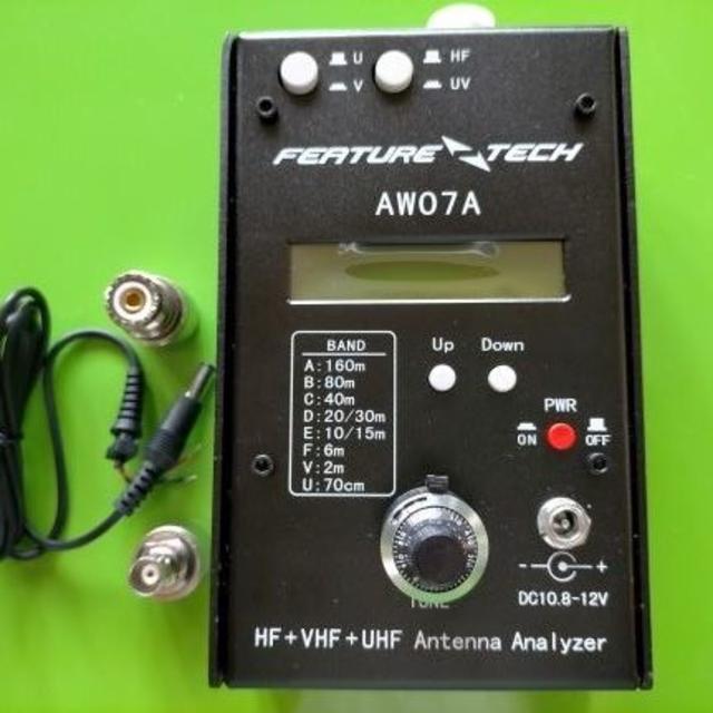 FEATURE TECH AW07A アンテナアナライザー HF/144/430MHz 18650 FEATURE TECH AW07A アンテナアナライザー HF/144/430MHz 18650