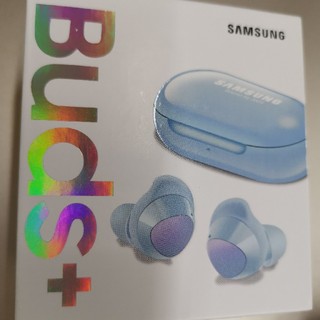 サムスン(SAMSUNG)のgalaxy Buds +　ブルー　未使用(ヘッドフォン/イヤフォン)