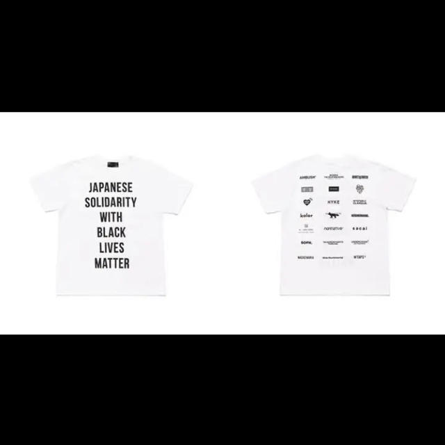 HUMAN MADE BLACK LIVES MATTER チャリティーTシャツ メンズのトップス(Tシャツ/カットソー(半袖/袖なし))の商品写真