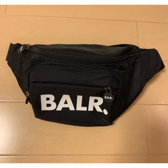 セール新品★BALR.ウエストバッグ ウエストパック ブラック ショルダーバッグ