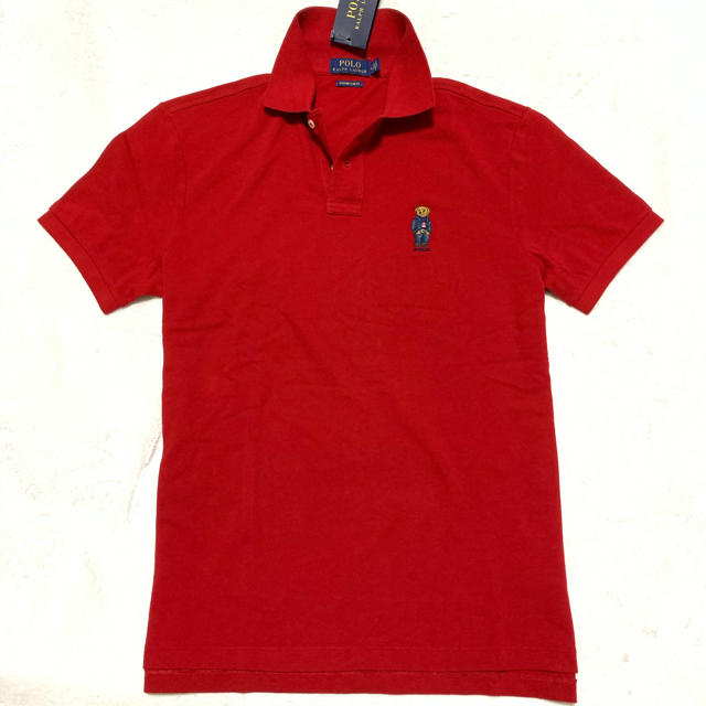 POLO RALPH LAUREN(ポロラルフローレン)のポロ ラルフ ローレンPOLO BEARポロ/ Red メンズのトップス(ポロシャツ)の商品写真