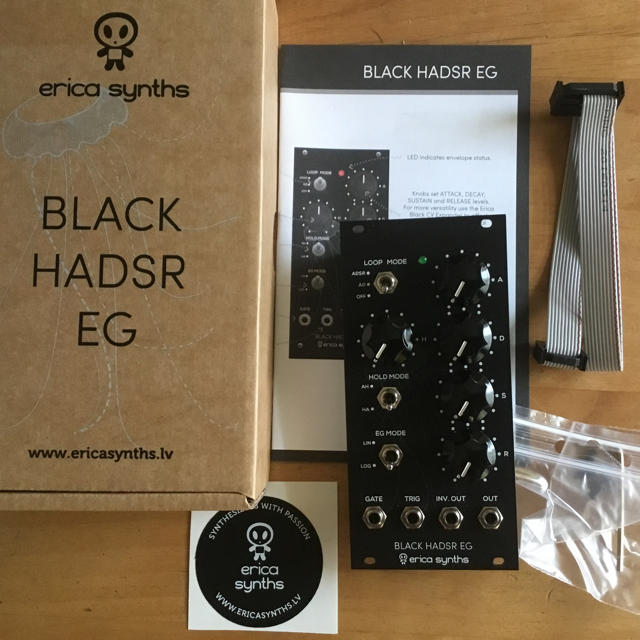 Erica Synths Black HADSR Envelope Gen