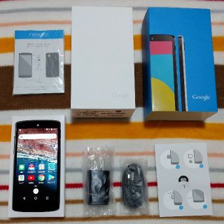 美品 Google Nexus 5 32GB docomo系SiM可(スマートフォン本体)