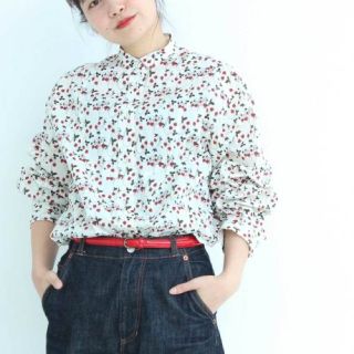 ドットアンドストライプスチャイルドウーマン(Dot&Stripes CHILDWOMAN)のリバティ ブラウス(シャツ/ブラウス(半袖/袖なし))