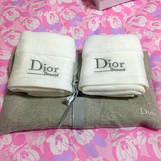 ディオール(Dior)のDior ハンドタオル ポーチ 値下げ(その他)