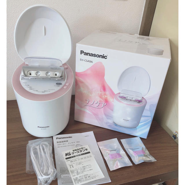 スチーマー ナノケア Panasonic EH-CSA9A-P - フェイスケア/美顔器