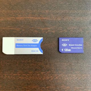 ソニー(SONY)のMemory Stick Duo 128GB (アダプタ付)(PC周辺機器)