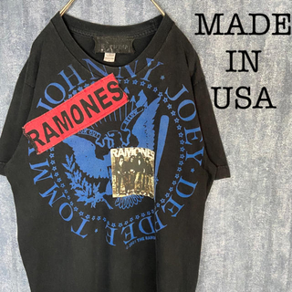 ステューシー(STUSSY)の90's 激レア　RAMONET tシャツ MADE IN USAフォトプリント(Tシャツ/カットソー(半袖/袖なし))