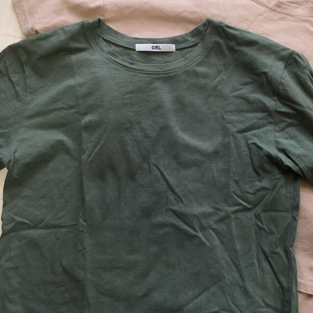 GRL(グレイル)のららら☆様専用　GRL  オーバーサイズTシャツ　3枚セット レディースのトップス(Tシャツ(半袖/袖なし))の商品写真