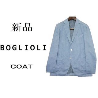 【新品◆定価10.4万】ボリオリ リネン サマージャケット 48 L