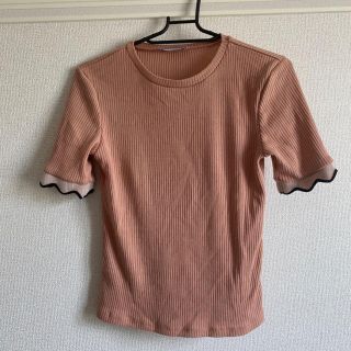 ザラ(ZARA)の半袖　ニット　ZARA ザラ(Tシャツ(半袖/袖なし))