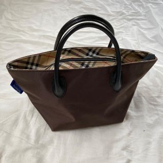 バーバリーブルーレーベル(BURBERRY BLUE LABEL)のBurberry バーバリー ブルーレーベル ノバ チェック ミニ トート (トートバッグ)