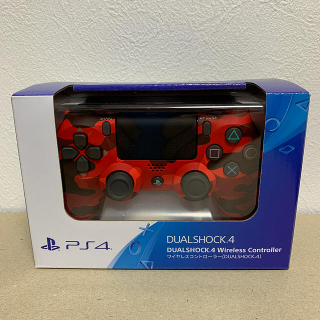 家庭用ゲーム機本体DUALSHOCK 4 レッド・カモフラージュ 新品・未開封