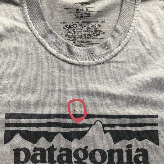 patagonia(パタゴニア)のpatagoniaパタゴニア  Tシャツ　半袖カットソー メンズのトップス(Tシャツ/カットソー(半袖/袖なし))の商品写真
