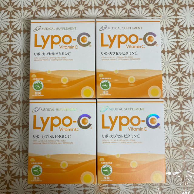 リポc リポカプセル ビタミンC Lypo-C 4箱