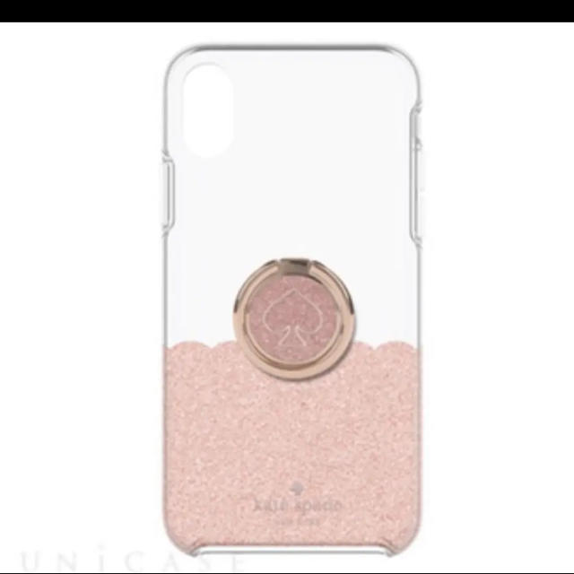 kate spade new york(ケイトスペードニューヨーク)のリングなし　新品　katespade スマホケース　 スマホ/家電/カメラのスマホアクセサリー(iPhoneケース)の商品写真