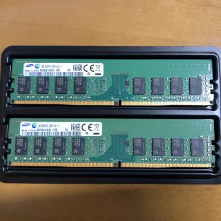 サムスン(SAMSUNG)のSamsung DDR4-2133 4GB×2枚(PCパーツ)