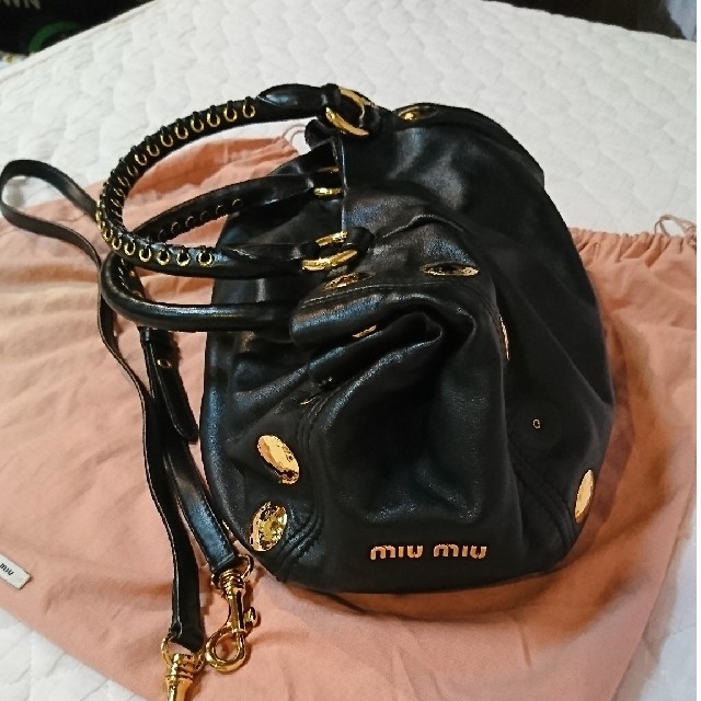 miumiu(ミュウミュウ)のミュウミュウ ショルダー付きトートバッグ レディースのバッグ(トートバッグ)の商品写真