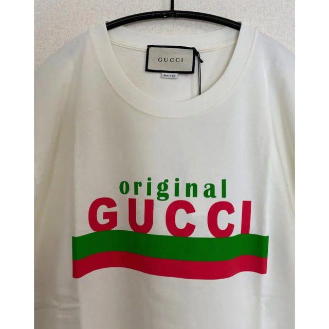 Gucci(グッチ)の20-21AW【新品】GUCCI グッチ original ロゴ Ｔシャツ L メンズのトップス(Tシャツ/カットソー(半袖/袖なし))の商品写真