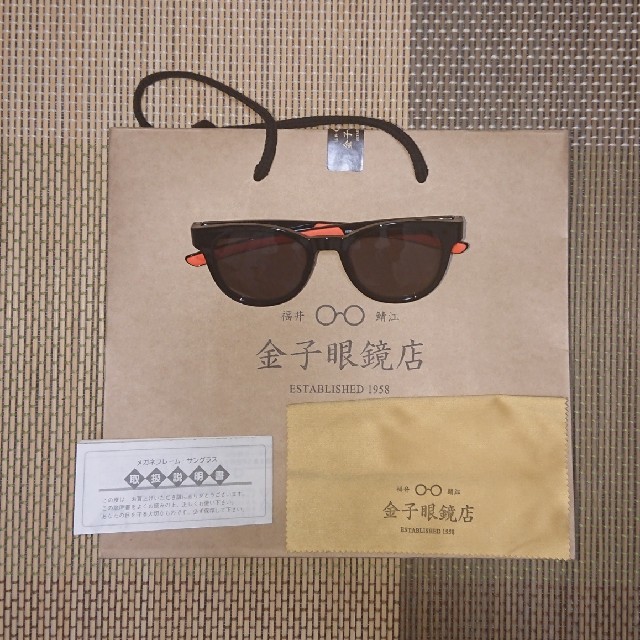 金子眼鏡店限定モデル F.C.R.B. SQUARE SUNGLASSES