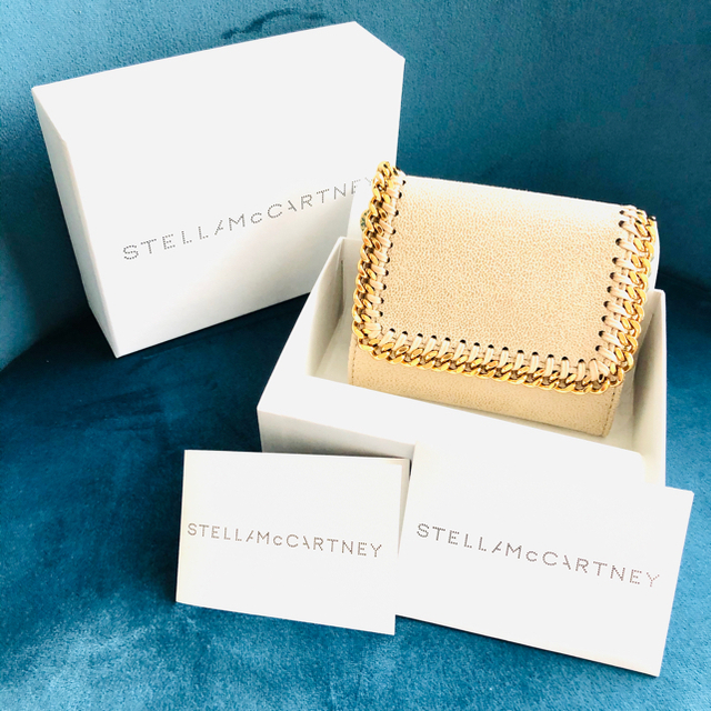 Stella McCartney(ステラマッカートニー)の【新品未使用】2020SS ステラマッカートニー ミニウォレット　財布　ゴールド メンズのファッション小物(折り財布)の商品写真