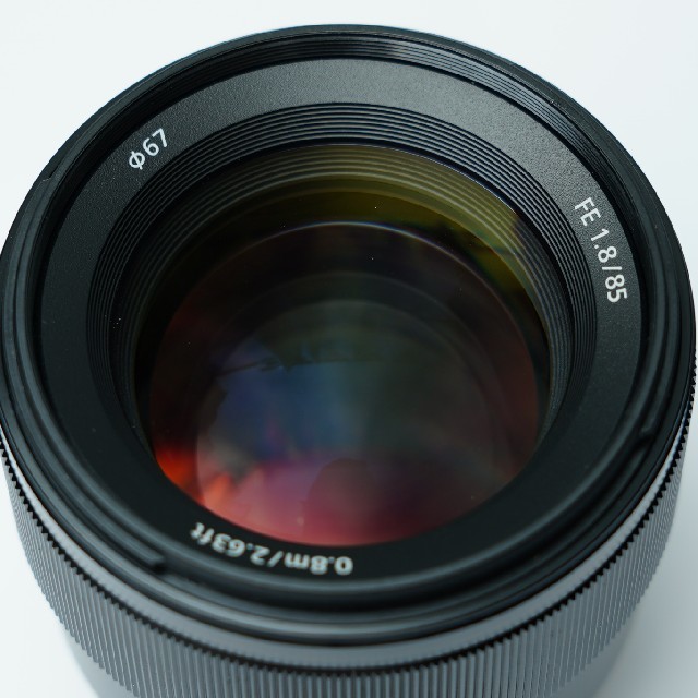 SONY(ソニー)のSONY FE 85mm f1.8 SEL85F18　ソニー　単焦点 スマホ/家電/カメラのカメラ(レンズ(単焦点))の商品写真