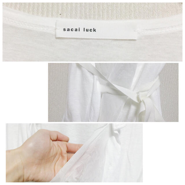 sacai luck(サカイラック)のSacai luck トップス レディースのトップス(Tシャツ(半袖/袖なし))の商品写真