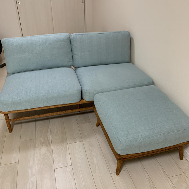 ACTUS(アクタス)の【かんも3848様専用】モモナチュラル　CLOUD SOFA 2P  インテリア/住まい/日用品のソファ/ソファベッド(二人掛けソファ)の商品写真