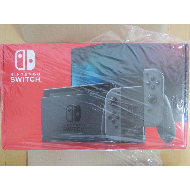 新品未開封Nintendo Switch本体 新型 ニンテンドースイッチ グレー家庭用ゲーム機本体