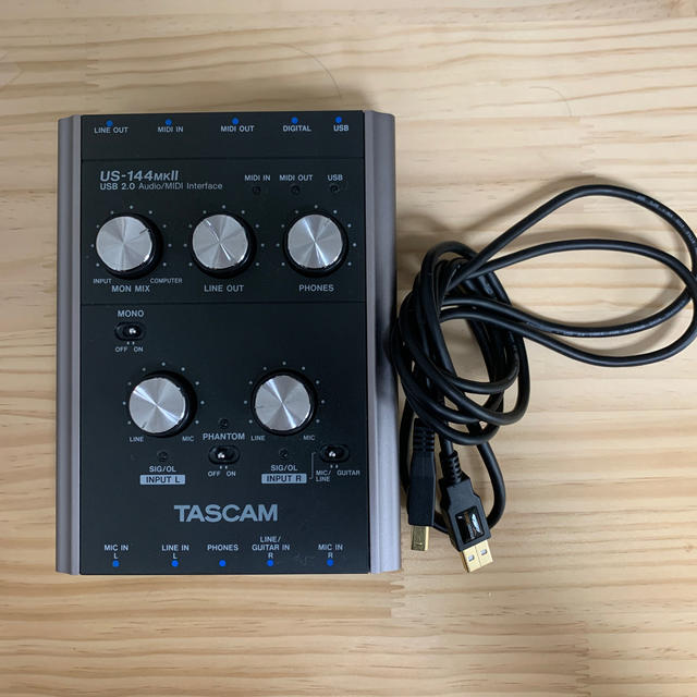 TASCAM オーディオインターフェース US-144MK2