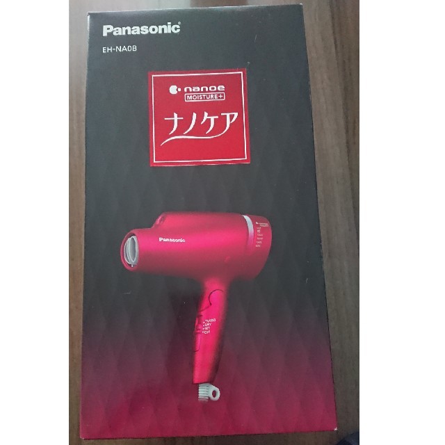 Panasonic(パナソニック)のヘアードライヤー ナノケア（ルージュピンク）EH-NA0B-RP 領収書付き スマホ/家電/カメラの美容/健康(ドライヤー)の商品写真