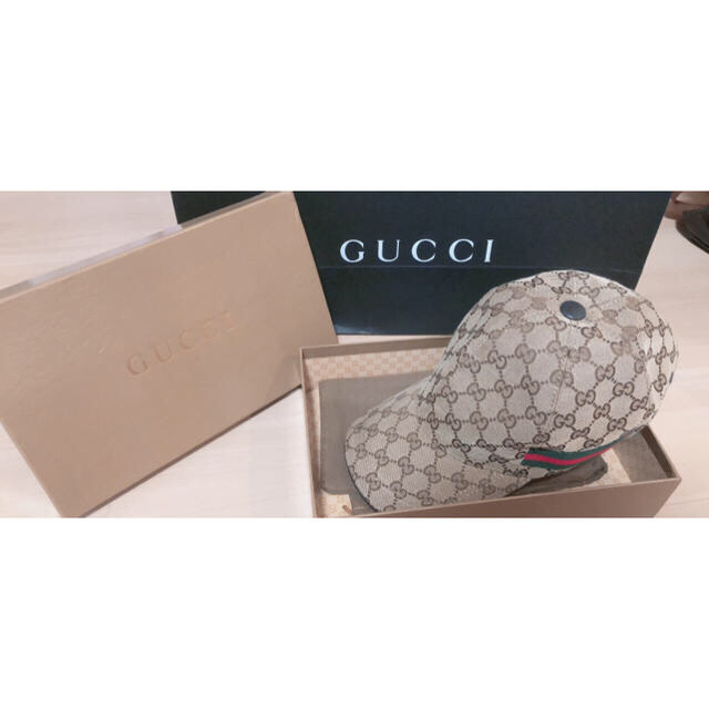 Gucci(グッチ)のGUCCI キャップ　帽子 メンズの帽子(キャップ)の商品写真