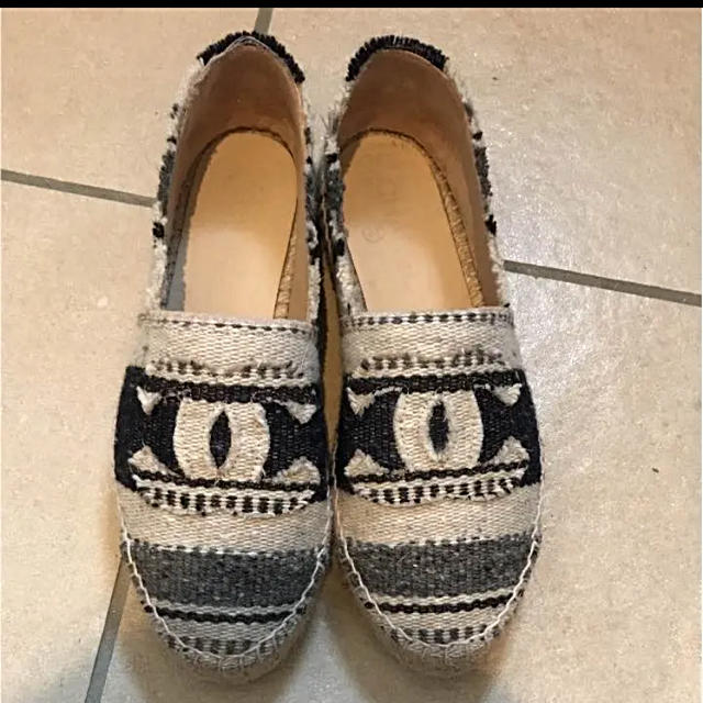 CHANEL シャネル エスパドリーユ 限定 レア 37-