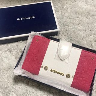 サマンサタバサ(Samantha Thavasa)の&シュエット バイカラーiphone7ケース（マゼンタ）(iPhoneケース)