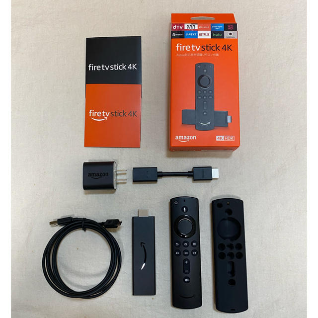 fire tv stick  4K  リモコンカバー付