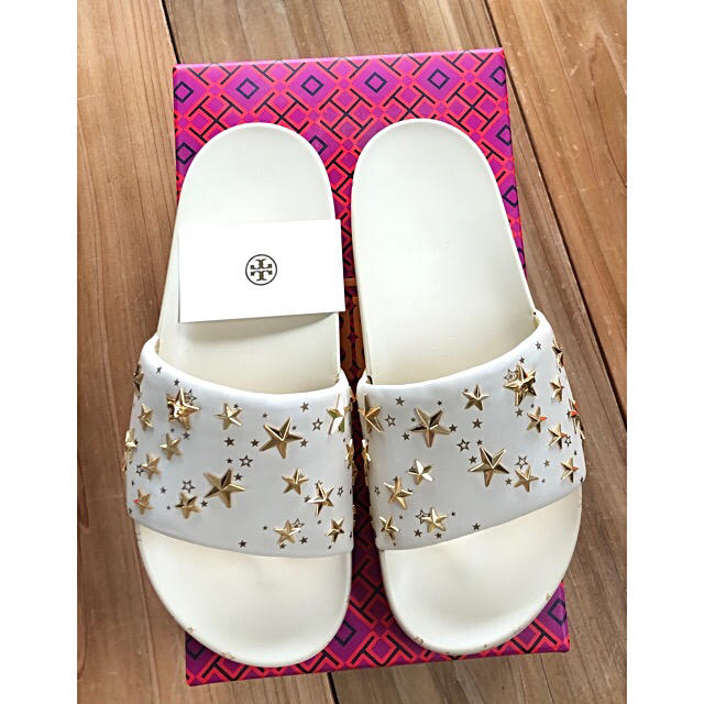 tory burch star slides