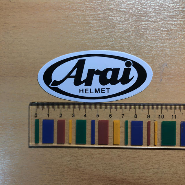 ヘルメット Arai ステッカー Bmx モトクロスフルフェイス オフロードの通販 By 私達は必ず勝つ ラクマ