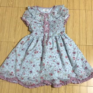 ジルスチュアートニューヨーク(JILLSTUART NEWYORK)のJILL STUART   花柄ワンピース　120(ワンピース)